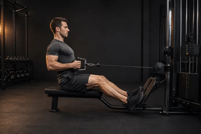 Row exercise illustration
